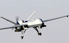 An American MQ-9 Reaper unmanned aerial vehicle prepares to land after a mission in support of Operation Enduring Freedom in Afghanistan. (US Air Force photo/Staff Sgt. Brian Ferguson/USAF Photographic Archives/Public Domain/Wikipedia)