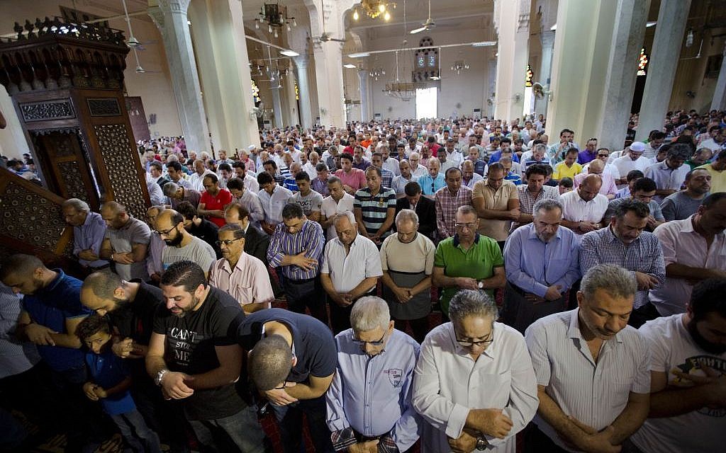 Egyptians perform prayers for the dead for victims of EgyptAir flight 804 at al Thawrah Mosque in Cairo, Egypt, Friday, May 20, 2016. The Airbus A320 plane was flying from Paris to Cairo with 66 passengers and crew when it disappeared early Thursday over the Mediterranean Sea. (Amr Nabil/AP) Egyptians perform prayers for the dead for victims of EgyptAir flight 804 at al Thawrah Mosque in Cairo, Egypt, Friday, May 20, 2016. The Airbus A320 plane was flying from Paris to Cairo with 66 passengers and crew when it disappeared early Thursday over the Mediterranean Sea. (Amr Nabil/AP)