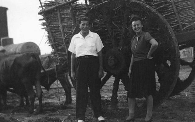 Reuben (Ruby) and Isabel Schiller in Cuba, 1942. (Courtesy)
