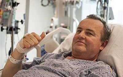 Thomas Manning following receiving the first penis transplant in the United States, May 13, 2016. (Sam Riley/Mass General Hospital via AP)