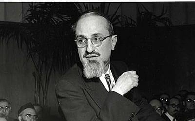 Rabbi Joseph Dov Soloveitchik. (Yeshiva University)