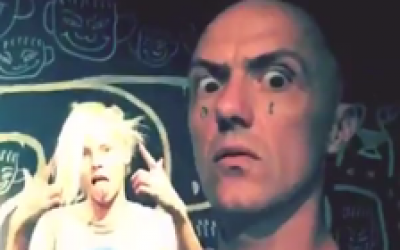 Die Antwoord's Ninja and Yolanda Visser send a personal message to Israeli fans prior to their June 8, 2016 concert at Rishon Lezion's LIVE Park (Courtesy Die Antwoord)