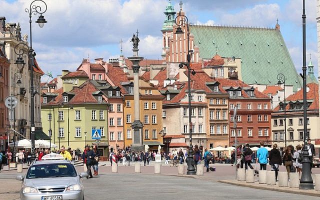 Warsaw's Old Town dates back to the 13th century. (Shmuel Bar-Am)