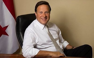 Panama President Juan Carlos Varela, February 13, 2015 (Facebook)