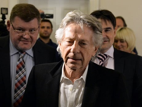 This file photo taken on October 30, 2015, shows Oscar-winning director Roman Polanski arriving for a press conference after his trial at the regional court in Krakow, Poland. (AFP PHOTO/JANEK SKARZYNSKI) This file photo taken on October 30, 2015, shows Oscar-winning director Roman Polanski arriving for a press conference after his trial at the regional court in Krakow, Poland. (AFP PHOTO/JANEK SKARZYNSKI)