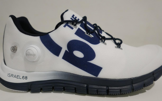 Reebok announced Monday it would market this "Israel 68" commemorative sneaker, but said the next day the project had been announced in error. (Reebok's Facebook page) Reebok announced Monday it would market this "Israel 68" commemorative sneaker, but said the next day the project had been announced in error. (Reebok's Facebook page)