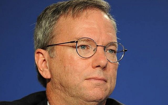 Eric Schmidt. (Guillaume Paumier, CC-BY/Wikimedia)
