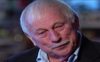 Ronald Miscavige -- father of the leader of the Church of Scientology, David Miscavige, during an ABC News interview on April 29, 2016 (screenshot: ABC News)