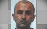 Ian Gavrielov, a suspect in a double homicide in Rishon Lezion on May 25, 2016, was killed by police Saturday May 28, 2016 after a three-day manhunt. (Courtesy: Israel Police)