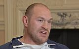 British boxer Tyson Fury (YouTube screencap)
