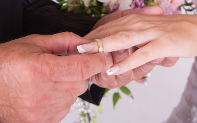 Illustrative wedding photo. (JTA)