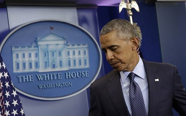 US President Barack Obama in the White House Briefing Room in Washington, DC, June 12, 2016. (AFP/YURI GRIPAS)