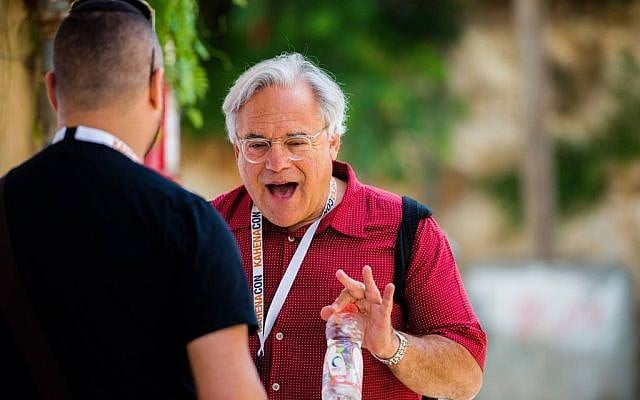 Alan Weinkrantz at the Kahenacon SEO conference in Jerusalem in 2015. (courtesy Kahena Digital Marketing) Alan Weinkrantz at the Kahenacon SEO conference in Jerusalem in 2015. (courtesy Kahena Digital Marketing)