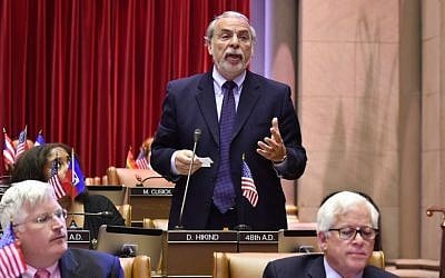 New York Assemblyman Dov Hikind (D) has represented Brooklyn's 48th District since 1983, serving an area that includes one of the largest Orthodox communities outside of Israel. (Courtesy)