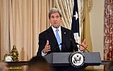John Kerry talks at the US Department of State in Washington, DC, on June 22, 2016. (State Department)