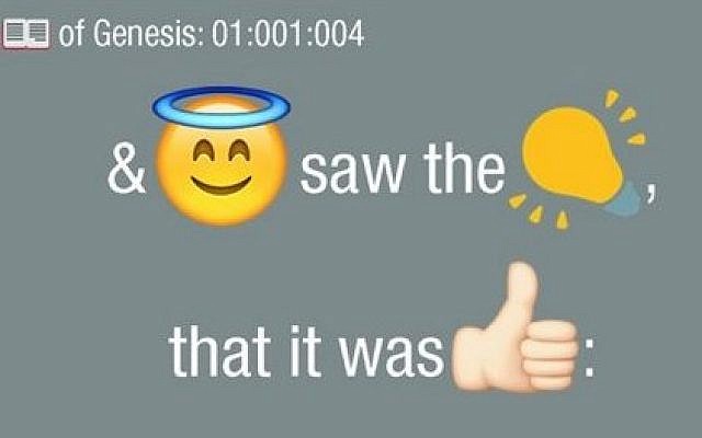 The Bible for millennials (Bible Emoji/Twitter) The Bible for millennials (Bible Emoji/Twitter)