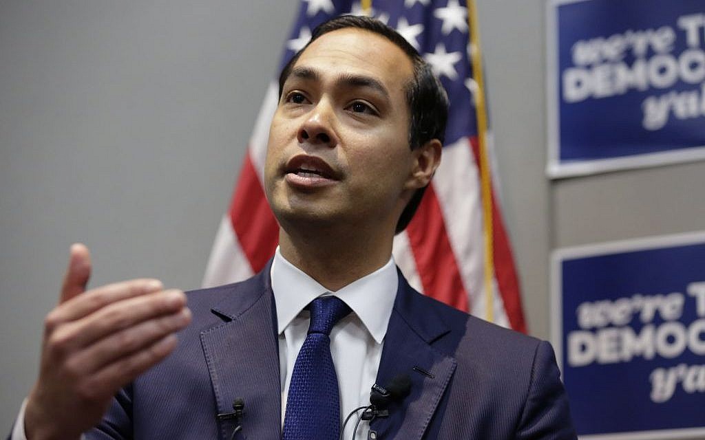 Then-Housing and Urban Development Secretary Julian Castro speaks at the Texas Democratic convention on Friday, June 17, 2016, in San Antonio (AP Photo/Eric Gay) Then-Housing and Urban Development Secretary Julian Castro speaks at the Texas Democratic convention on Friday, June 17, 2016, in San Antonio (AP Photo/Eric Gay)