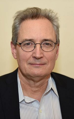 Dana H. Allin, co-author of 'Our Separate Ways,' has spent much of his career advocating for Zionism to a European crowd. (Courtesy)