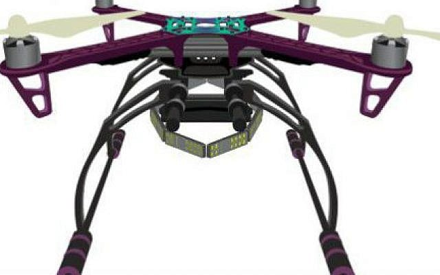 Arbe Robotics' drone technology helps avoid crashes (Courtesy) Arbe Robotics' drone technology helps avoid crashes (Courtesy)