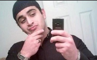 Omar Mateen, 30, from Port St. Lucie, Florida, the gunman in a mass shooting attack that killed 50 at an Orlando gay nightclub on June 12, 2016