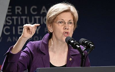 In this June 9, 2016 file photo, Sen. Elizabeth Warren, D-Massachusetts, speaks in Washington. (AP Photo/Nick Wass) In this June 9, 2016 file photo, Sen. Elizabeth Warren, D-Massachusetts, speaks in Washington. (AP Photo/Nick Wass)