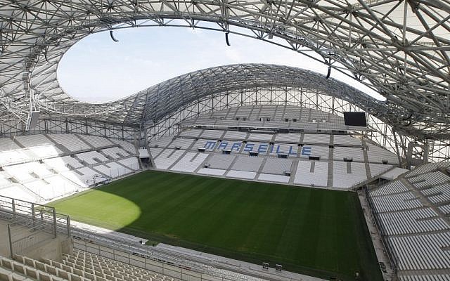 A view of the renovated Velodrome stadium, in Marseille, southern France on Friday, October 17, 2014 (AP Photo/Claude Paris) A view of the renovated Velodrome stadium, in Marseille, southern France on Friday, October 17, 2014 (AP Photo/Claude Paris)