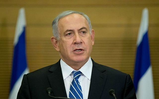 Prime Minister Benjamin Netanyahu in the Knesset, May 30, 2016. (Yonatan Sindel/Flash90) Prime Minister Benjamin Netanyahu in the Knesset, May 30, 2016. (Yonatan Sindel/Flash90)