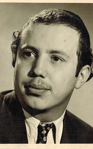 A photo of Hershel Herskovic from 1950. Though blinded towards the end of the war, he had a successful career and 22 grandchildren. (Courtesy of Dovi Herskovic/via JTA)