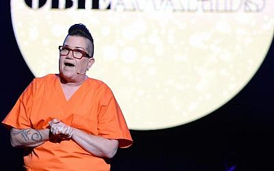 Lea DeLaria performs onstage at the 61st Annual Obie Awards at Webster Hall, New York City, May 23, 2016. (Mike Pont/Getty Images for American Theater Wing)