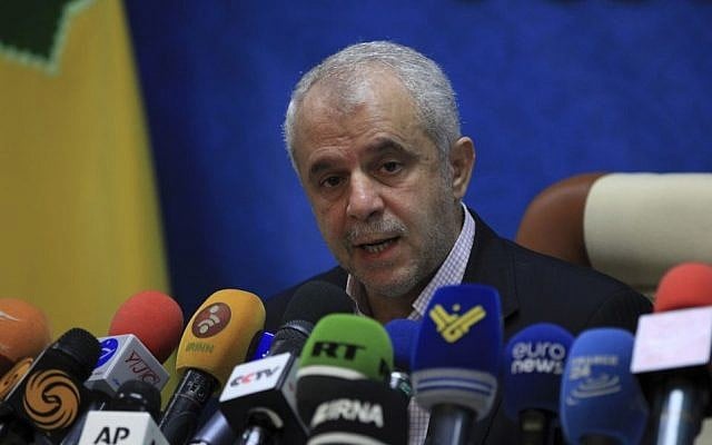 Head of Iran's Hajj and Pilgrimage Organization Saeed Ohadi speaks in a news conference in Tehran, Iran, Thursday, June 2, 2016. (AP Photo/Vahid Salemi) Head of Iran's Hajj and Pilgrimage Organization Saeed Ohadi speaks in a news conference in Tehran, Iran, Thursday, June 2, 2016. (AP Photo/Vahid Salemi)