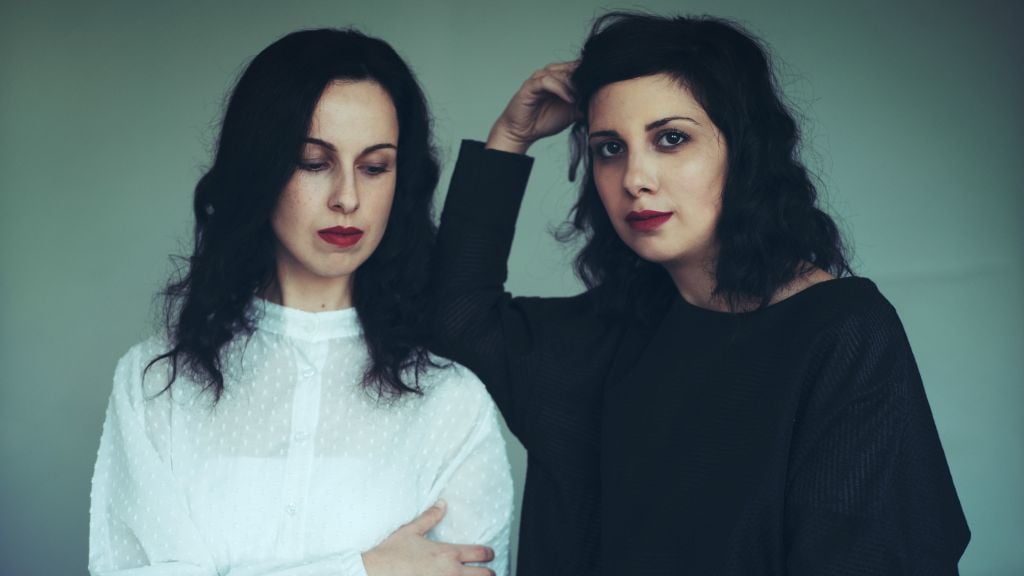 The cover of the Djamchid Sisters' debut album, released this month (Courtesy Oz Barak)