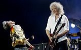 Queen and Adam Lambert performing in Barcelona in 2016, ahead of their September 2016 performance in Tel Aviv (Courtesy Queen)