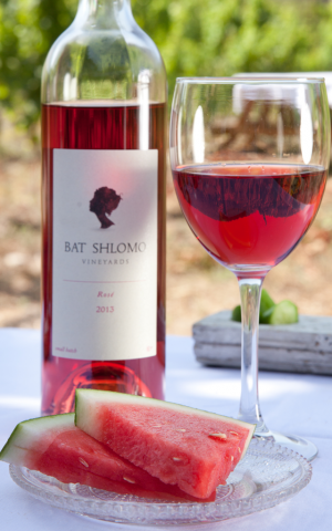 A light rose to accompany all the cheese-filled dishes on Shavuot, from Bat Shlomo Winery (Courtesy Bat Shlomo) A light rose to accompany all the cheese-filled dishes on Shavuot, from Bat Shlomo Winery (Courtesy Bat Shlomo)