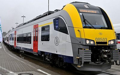 Illustrative: A Belgian train at the InnoTrans in Berlin. (Wikipedia/MPW57/CC BY 3.0)