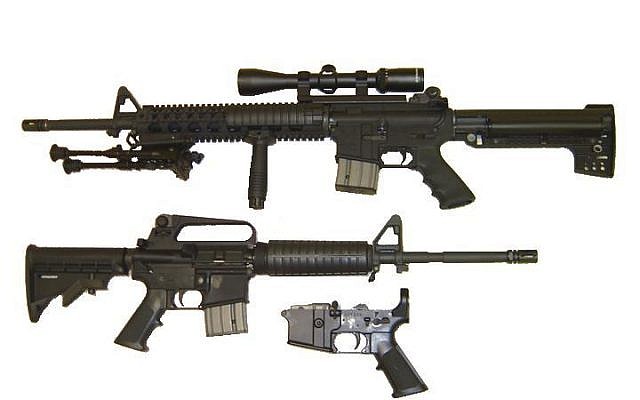 AR-15 rifle (Wikipedia)