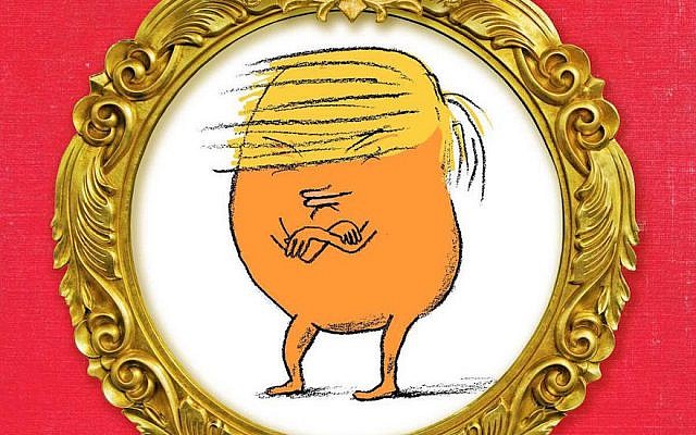 The cover of “A Child’s First Book of Trump” by Michael Ian Black (Courtesy of Simon & Schuster via JTA) The cover of “A Child’s First Book of Trump” by Michael Ian Black (Courtesy of Simon & Schuster via JTA)
