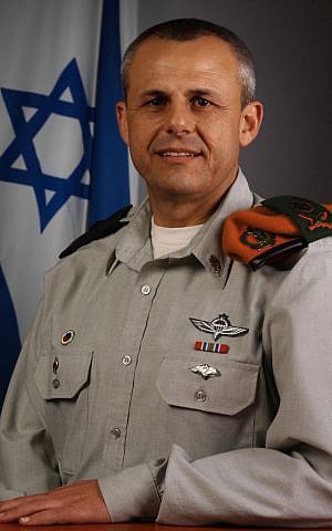 IDF Res. Major-General Yitzhak Gershon, commander of the Home Front Command during the Second Lebanon War, seen here in 2008. (IDF/FLASH90)