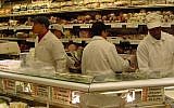 Employees working in Zabar’s meat department (Wikimedia Commons)