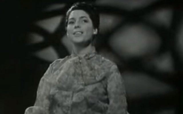 Dutch singer and feminist icon Corry Brokken (YouTube screen cap)