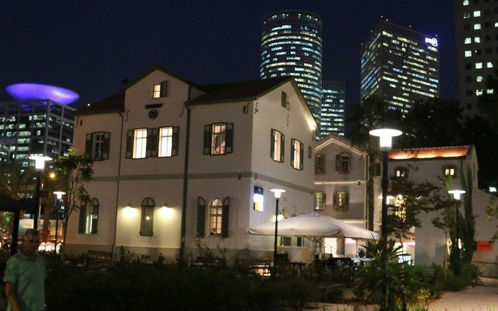 Sarona's community center. (Shmuel Bar-Am)