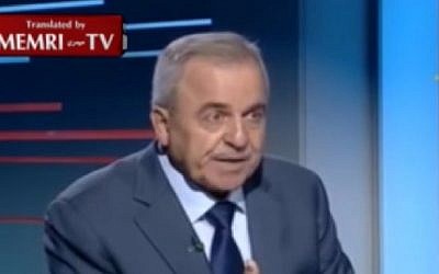 Hezbollah MP Walid Sukkarieh speaks on group's al-Manar TV station on June 18, 2016 (Screenshot/MEMRI)