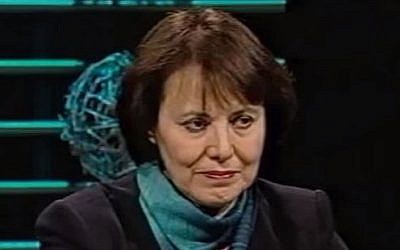 Canadian-Iranian anthropologist, Homa Hoodfar, held by Iran in June 2016. (YouTube/International Focus)