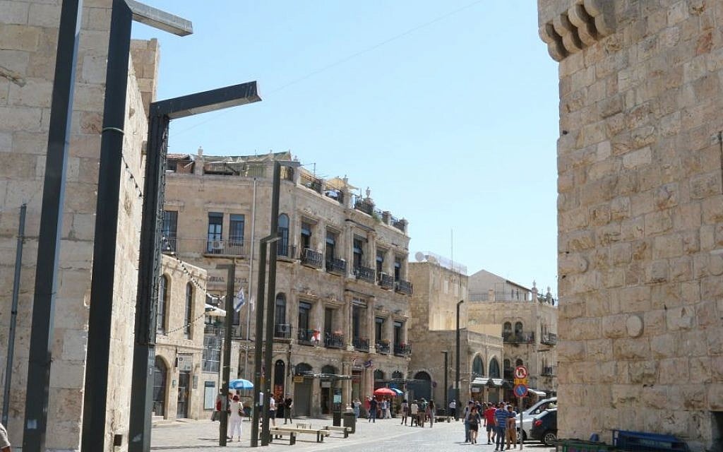 Jerusalem’s Jaffa Gate. (Shmuel Bar-Am)