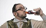 Lipa Schmeltzer, Hasidic pop star and glasses fashionista, is the new frontman for Pepsi Max in Israel. (Facebook screen capture)