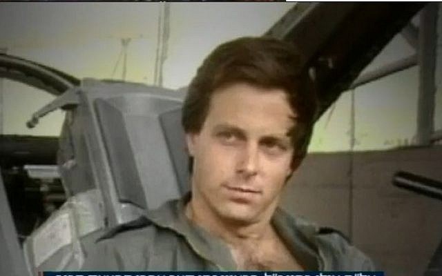 Late IAF pilot and astronaut Ilan Ramon, interviewed shortly after 1981's Operation Opera, in which Israel destroyed the Osirak nuclear reactor in Iraq. (Screen capture: Channel 10)