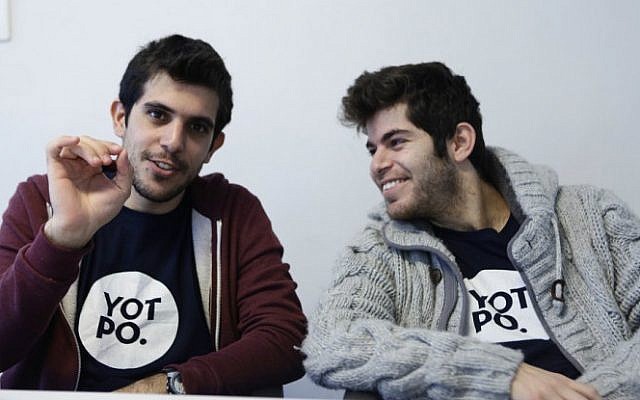 Omri Cohen (left) and Tomer Tagrin (right) co-founders of Yotpo (Courtesy)