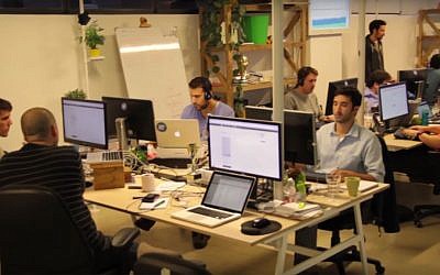 Yotpo's staff at work. (YouTube screenshot)