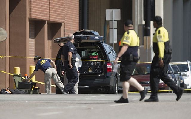 Illustrative photo of police in Dallas, Texas. (AFP/Laura Buckman) Illustrative photo of police in Dallas, Texas. (AFP/Laura Buckman)