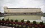 The Ark Encounter is seen July 5, 2016 in Williamstown, Kentucky. The Ark Encounter is a theme park centered around a 510 foot long reproduction of Noah's Ark.   Aaron P. Bernstein/Getty Images/AFP