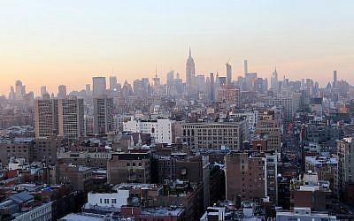 A general view of the New York City skyline during on July 11, 2016 (Bennett Raglin/Getty Images for New Era/AFP)